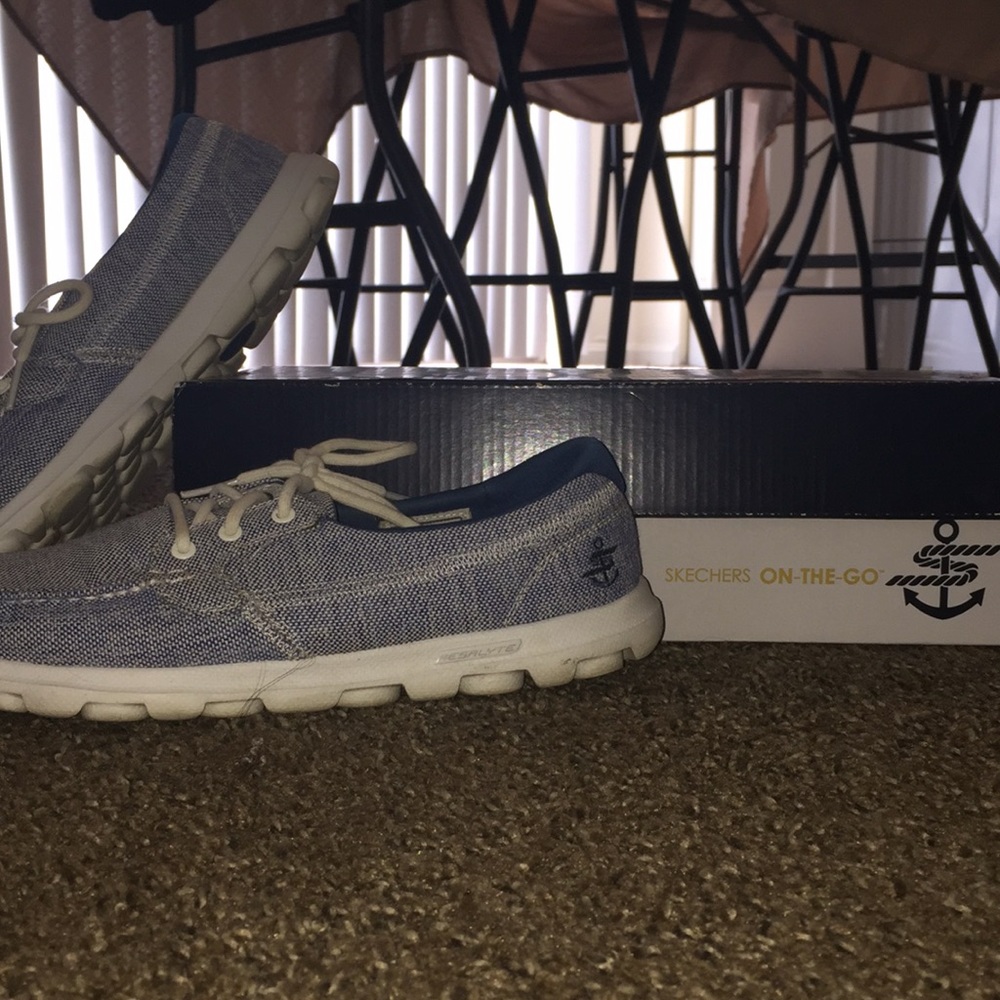 Sketchers boating shoes